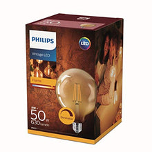 Carica l'immagine nel visualizzatore di Gallery, Philips Lighting E27 Lampadina Globo Vintage LED Dimmerabile 8W, 630 Lumen,... - Ilgrandebazar