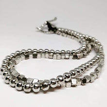 Carica l'immagine nel visualizzatore di Gallery, Bracciale 3 in 1 collana corta e lunga Antiallergico Pietre Naturali... - Ilgrandebazar