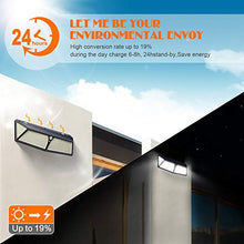 Carica l'immagine nel visualizzatore di Gallery, Luci Solari Esterno,【288LED-USB Ricaricabile】VOOE Lampade a led da...
