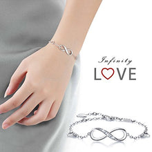 Carica l'immagine nel visualizzatore di Gallery, Billie Bijoux 925 Argento Sterling Braccialetto con zircone in per Donna,... - Ilgrandebazar
