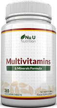 Carica l'immagine nel visualizzatore di Gallery, Integratore Multivitaminico e Multiminerale | 365 Compresse (Fornitura Fino...