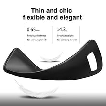 Carica l'immagine nel visualizzatore di Gallery, Infreecs Cover Galaxy Note 8, Silicone Caso Black [Ultra Sottile] Anti Nero - Ilgrandebazar
