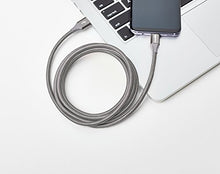 Carica l'immagine nel visualizzatore di Gallery, AmazonBasics - Cavo da USB C a 3.1 gen 1, in nylon a 1,8 m, Grigio scuro