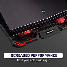 Carica l'immagine nel visualizzatore di Gallery, KLIM™ Cyclone - Base di Raffreddamento PC Portatile + Laptop Stand con Rosso