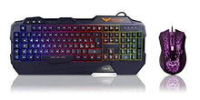 Carica l'immagine nel visualizzatore di Gallery, HAVIT Tastiera e Mouse da Gioco Filo Gaming e Kit Nero