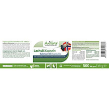 Carica l'immagine nel visualizzatore di Gallery, AniForte Omega-3 Capsule di Olio Salmone per Cani e Gatti 500 -...