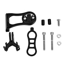 Carica l'immagine nel visualizzatore di Gallery, Alomejor Bicycle computer Mount aluminum extension ciclismo Nero