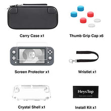 Carica l'immagine nel visualizzatore di Gallery, HEYSTOP Custodia per Nintendo Switch Lite, 4in1 Lite