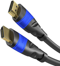 Carica l'immagine nel visualizzatore di Gallery, KabelDirekt Cavo HDMI 4K, Compatibile con 2.0a/b, 2.0, 20 m, Nero/Blu - Ilgrandebazar