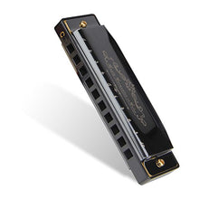 Carica l'immagine nel visualizzatore di Gallery, Armonica a Bocca, Mugig Harmonica Blues 10 Fori 20 Toni, C 10x4x2.6 Standard - Ilgrandebazar