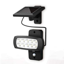 Carica l'immagine nel visualizzatore di Gallery, Faro LED solare esterno con sensore di movimento e crepuscolare, luce fredda...