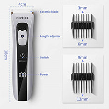 Carica l'immagine nel visualizzatore di Gallery, Tagliacapelli Uomo Professionale Macchinetta Per Capelli Regolabarba Uomo... - Ilgrandebazar