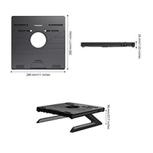 Carica l'immagine nel visualizzatore di Gallery, GoZheec Tronsmart Supporto PC Portatile per Laptop Angolazione nero