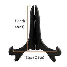 Carica l'immagine nel visualizzatore di Gallery, Tincogo Espositore da Cornice Display Piatto Nero Simil 11 pollici (2 pezzi) - Ilgrandebazar