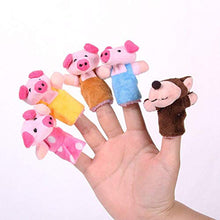 Carica l'immagine nel visualizzatore di Gallery, LHKJ Marionette da Dito Animali,tre porcellini Animale Peluche Finger... - Ilgrandebazar