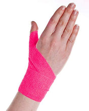 Carica l'immagine nel visualizzatore di Gallery, Bendaggio Coesivo 5,1 cm x 12,7 m, 6 rotoli rosa
