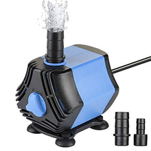 Carica l'immagine nel visualizzatore di Gallery, Zacro Mini Pompa Acqua Sommergibi, dell'Acqua dell'acquario 10W 650L /...
