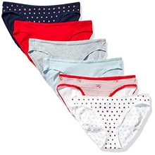 Carica l'immagine nel visualizzatore di Gallery, 6-Pack Cotton Bikini Underwear Donna - Ilgrandebazar