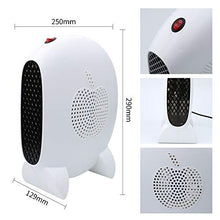 Carica l'immagine nel visualizzatore di Gallery, BAOKUA Termoventilatore Elettrico, compatto a bassa Bianco - Ilgrandebazar