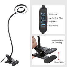 Carica l'immagine nel visualizzatore di Gallery, Lampada con Pinza,Tomshine LED da Tavolo a Clip Collo Flessibile... - Ilgrandebazar
