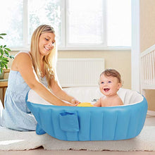 Carica l'immagine nel visualizzatore di Gallery, Vaschetta Bagnetto Gonfiabile per Vasca da Bagno Pioggia Pieghevole da...