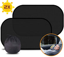 Carica l'immagine nel visualizzatore di Gallery, Fesoar Tendine Parasole Auto Per Bambini Con Protezione UV Certificata (Set...