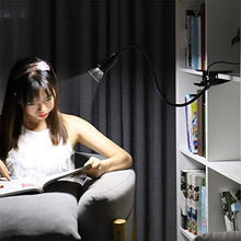 Carica l'immagine nel visualizzatore di Gallery, Portalampada E27 per Lampada da Tavolo con Clip, Nero