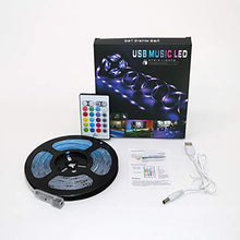 Carica l'immagine nel visualizzatore di Gallery, 5M Striscia LED Musicale, Retroilluminazione TV USB RGB Sync... - Ilgrandebazar