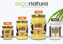 Carica l'immagine nel visualizzatore di Gallery, Ghee biologico 500g - burro chiarificato secondo l’antica ricetta Ayurvedica...