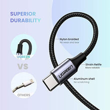 Carica l'immagine nel visualizzatore di Gallery, UGREEN Cavo Aux da USB C a 3.5mm Nylon Intrecciato Maschio a Cavo...