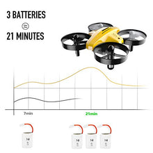 Carica l'immagine nel visualizzatore di Gallery, ATOYX 66C RC Mini Drone con Telecomando Funzione di Sospensione Giallo