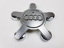 Carica l'immagine nel visualizzatore di Gallery, 4F0601165N - Set di 4 coprimozzi con logo, per cerchi in lega da 40,6 cm,...
