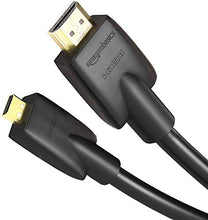 Carica l'immagine nel visualizzatore di Gallery, AmazonBasics - Cavo ad alta velocità micro HDMI su HDMI, standard più 0,91 m - Ilgrandebazar