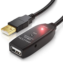 Carica l'immagine nel visualizzatore di Gallery, deleyCON 10m USB 2.0 Ripetitore Cavo di Estensione Attivo con 10 metri - Ilgrandebazar
