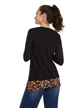 Carica l'immagine nel visualizzatore di Gallery, Desigual Sweat Daniela Felpa Donna M, Nero (Negro 2000) - Ilgrandebazar
