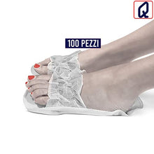 Carica l'immagine nel visualizzatore di Gallery, Ciabatte Monouso, Pantofole Usa e Getta, Pantofoline in TNT, Quantità 100 pz - Ilgrandebazar