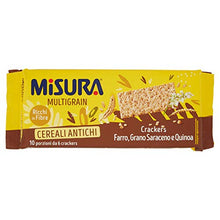 Carica l'immagine nel visualizzatore di Gallery, CRACKERS MULTIGRAIN CON CEREALI ANTICHI MISURA 350 GR 50 % GRASSI SALATINI...