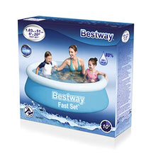 Carica l'immagine nel visualizzatore di Gallery, Bestway Fast Set Pool mit Luftring, stellt Sich von selbst Auf 183 x 51 cm...