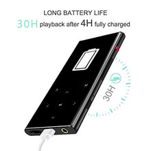 Carica l'immagine nel visualizzatore di Gallery, Walkercam, Lettore MP3 da 8 GB con Bluetooth, Pulsante a Sfioramento Gray01