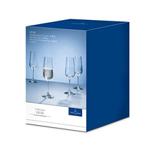 Carica l'immagine nel visualizzatore di Gallery, Villeroy &amp; Boch Ovid Flûte, 250 ml, Cristallo, Trasparente, Set di 4 - Ilgrandebazar
