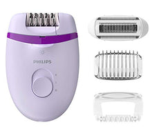 Carica l'immagine nel visualizzatore di Gallery, Philips BRE275/00 Satinelle Essential Epilatore Elettrico Compatto, 4...