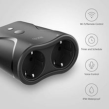 Carica l'immagine nel visualizzatore di Gallery, Presa WiFi da Esterno Impermeabile Teckin 16A 4000W Intelligente...