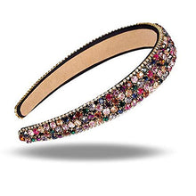 Carica l'immagine nel visualizzatore di Gallery, Xrten Strass Fascia di capelli,Accessori per Capelli Donna Cerchietti per...