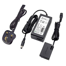 Carica l'immagine nel visualizzatore di Gallery, ACK-E18 Adattatore di alimentazione CA DR-E18 DC accoppiatore Charger Kit...