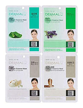 Carica l'immagine nel visualizzatore di Gallery, DERMAL 16 Combo Pack Collagen Essence Facial Mask Sheet - The Ultimate... - Ilgrandebazar