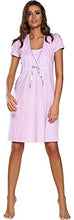 Carica l'immagine nel visualizzatore di Gallery, Italian Fashion IF Camicia da Notte Premaman F2L3C3T1 0114 M, Rosa