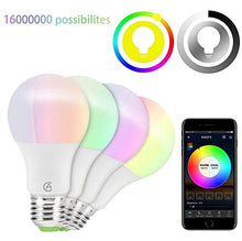 Carica l'immagine nel visualizzatore di Gallery, Lampadina AG Wifi Alexa, e27, Google...