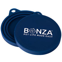 Carica l'immagine nel visualizzatore di Gallery, Bonza - Set di 2 coperchi universali in silicone per lattine cibo per...