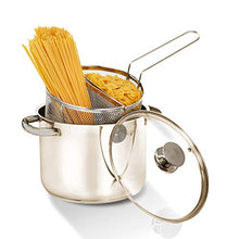 Carica l'immagine nel visualizzatore di Gallery, Aeternum Divina Pastarella Doppio Cestello (Pentola per Pasta) 22 cm, Adatto... - Ilgrandebazar