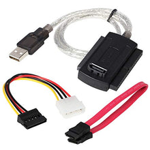 Carica l'immagine nel visualizzatore di Gallery, Digiflex Adattatore 2.5 3.5 SATA IDE - USB per unità Hard Disk PC - SATA,... - Ilgrandebazar